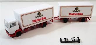 Herpa 828292 Mercedes Benz forvogn-hænger, Patrizier-Bräu, H0